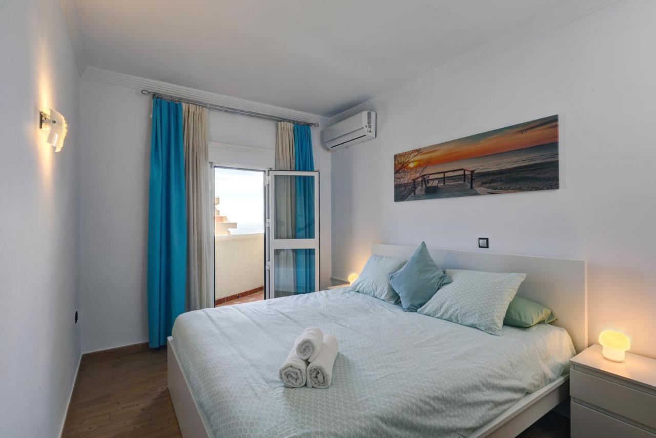 074 - Fabulous Sea View Apartment In Benal Beach Complex 베날마데나코스타 외부 사진