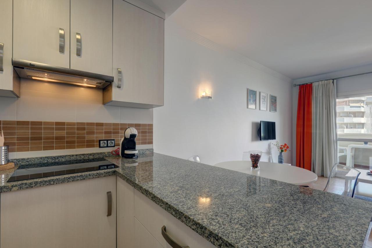 074 - Fabulous Sea View Apartment In Benal Beach Complex 베날마데나코스타 외부 사진