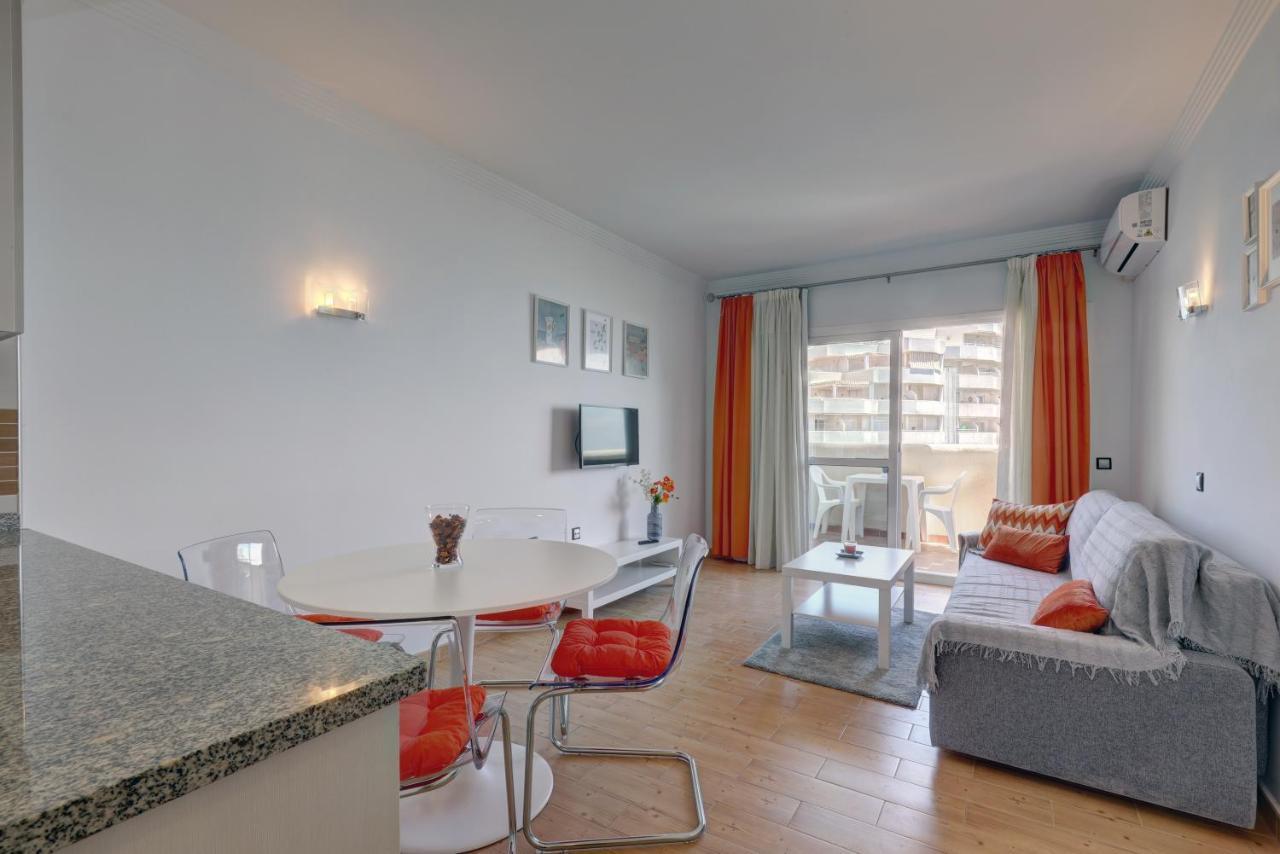 074 - Fabulous Sea View Apartment In Benal Beach Complex 베날마데나코스타 외부 사진