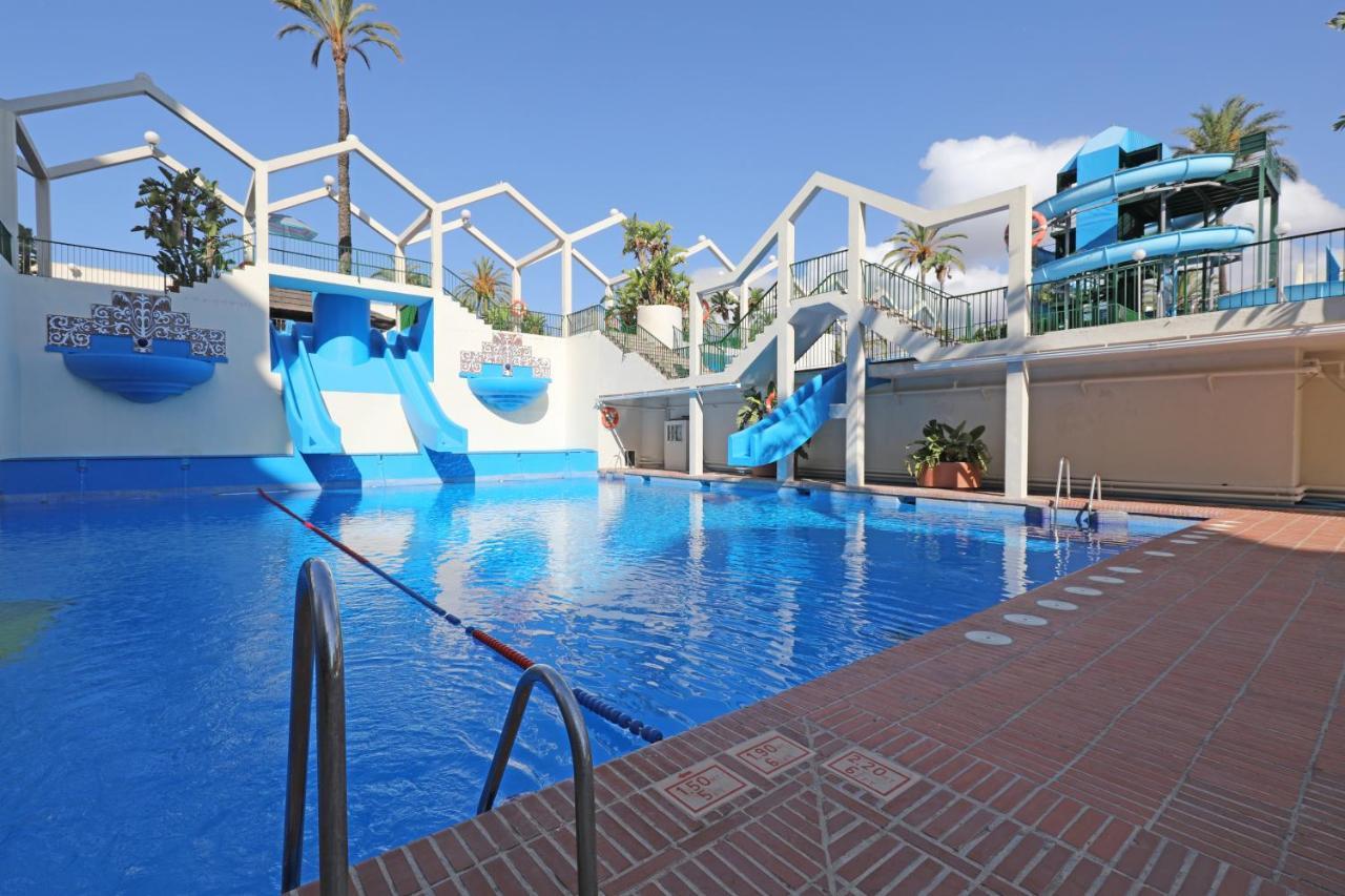 074 - Fabulous Sea View Apartment In Benal Beach Complex 베날마데나코스타 외부 사진